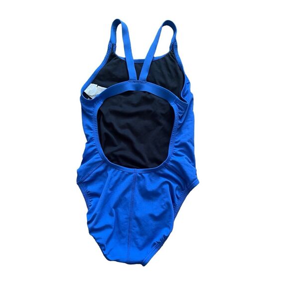 Nike hydrastrong competition one piece blue swimsuit - Picture 3 of 6
